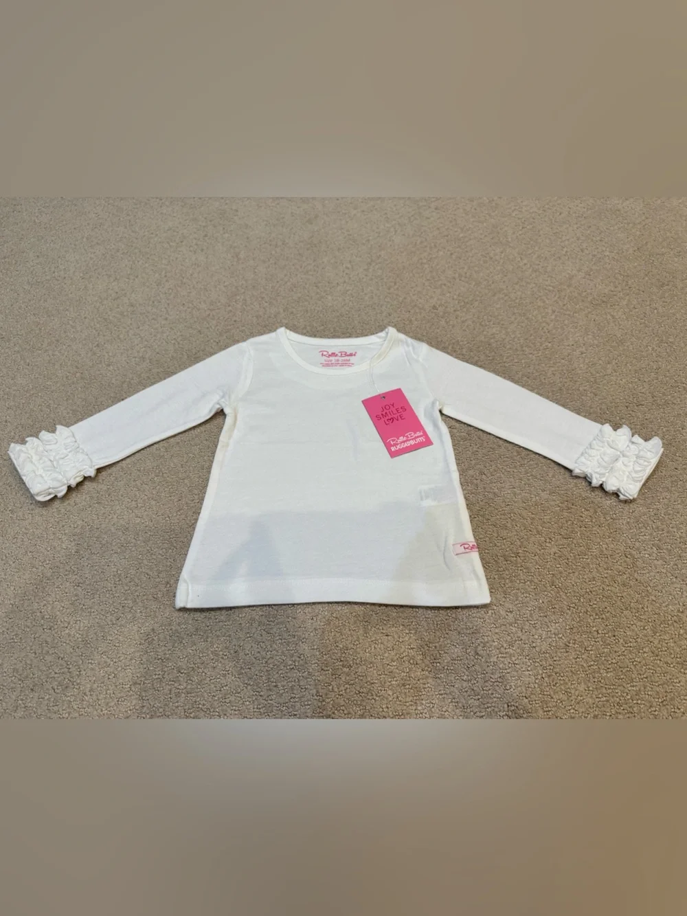 RuffleButts Long-Sleeve Tee